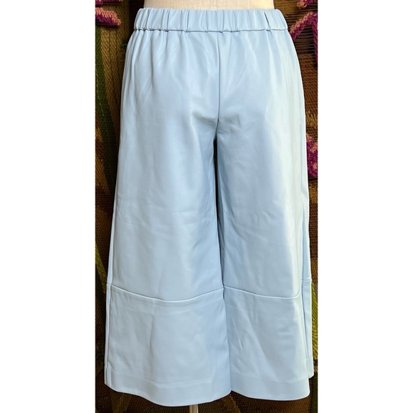 Anthropologie Faux Leather Cropped Pants XS - Picture 11 of 12